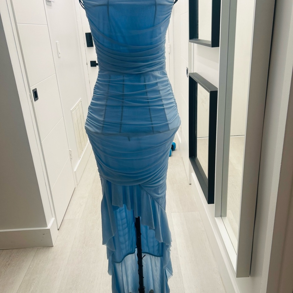 Elegant Blue Evening Gown